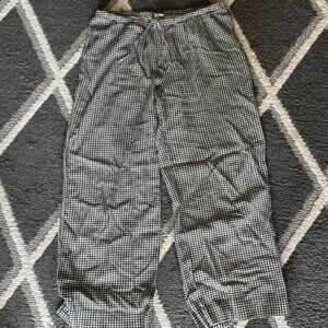 ANDEAWHY Checkered Pants XL